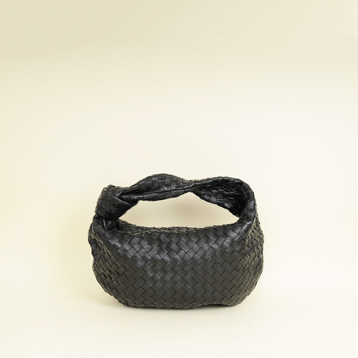 Bottega Veneta Black Intrecciato Nappa Classic Jodie Bag