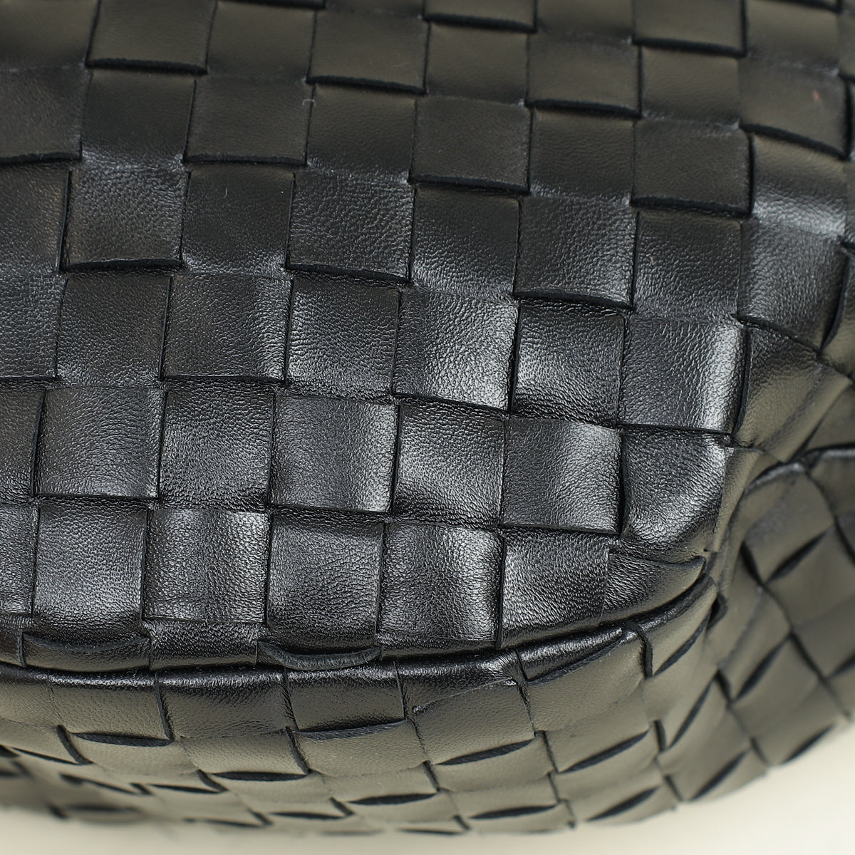 Bottega Veneta Black Intrecciato Nappa Classic Jodie Bag