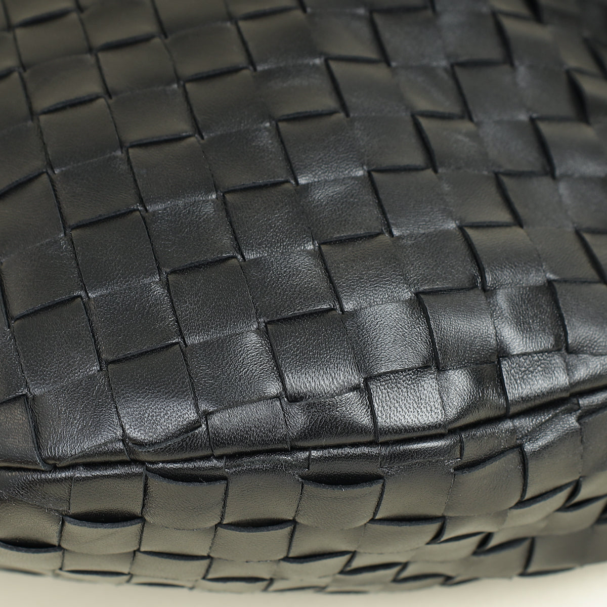 Bottega Veneta Black Intrecciato Nappa Classic Jodie Bag