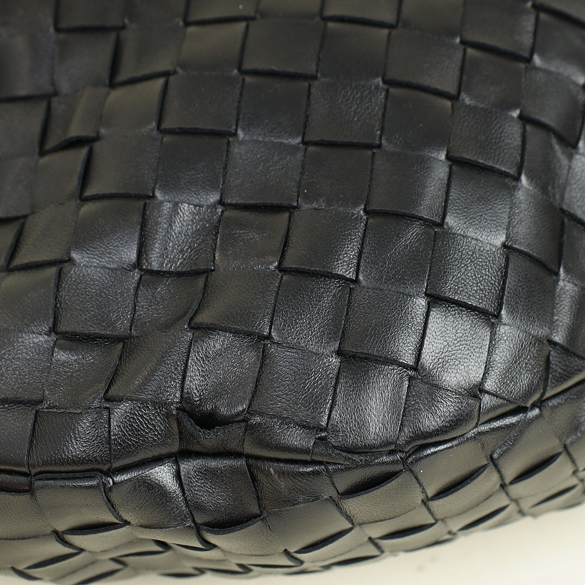 Bottega Veneta Black Intrecciato Nappa Classic Jodie Bag