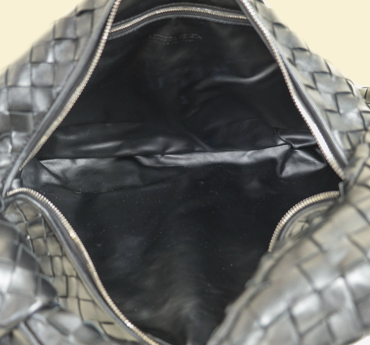 Bottega Veneta Black Intrecciato Nappa Classic Jodie Bag