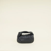 Bottega Veneta Black Intrecciato Nappa Jodie Mini Bag