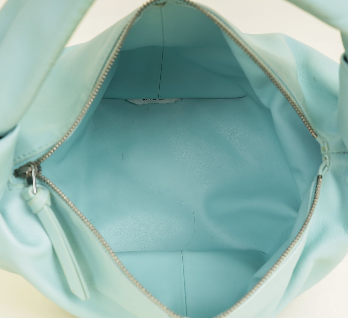 Bottega Veneta Light Blue Double Knot Mini Bag