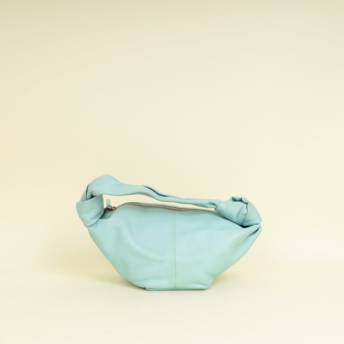 Bottega Veneta Light Blue Double Knot Mini Bag