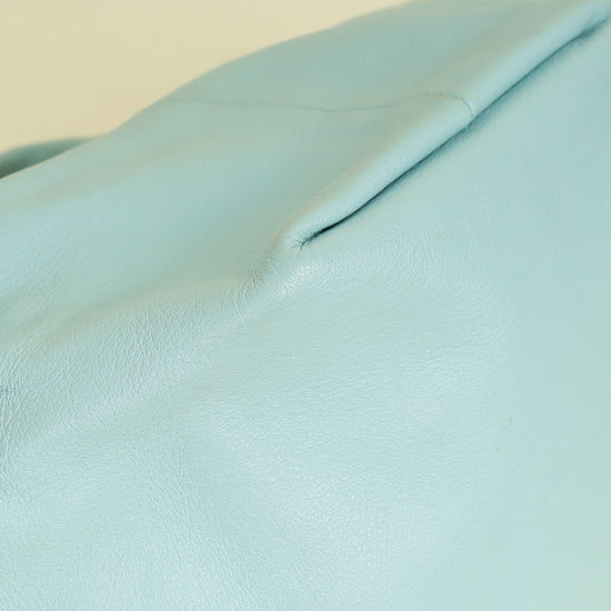 Bottega Veneta Light Blue Double Knot Mini Bag