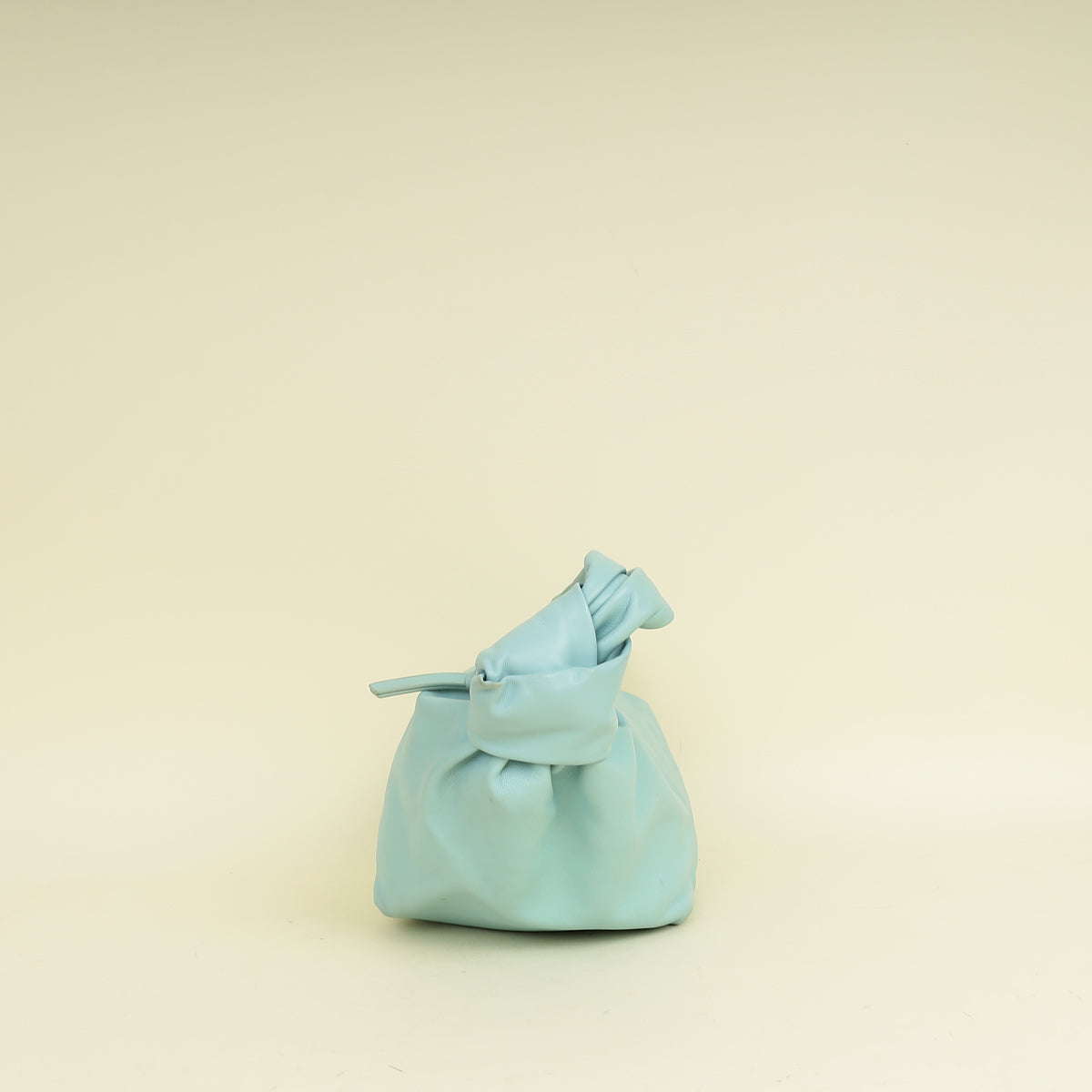 Bottega Veneta Light Blue Double Knot Mini Bag