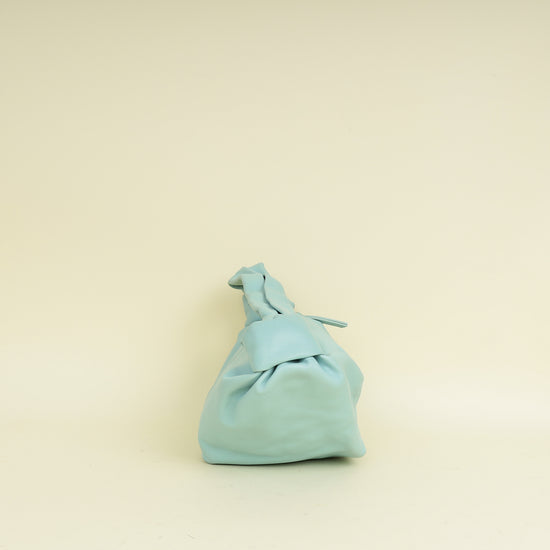 Bottega Veneta Light Blue Double Knot Mini Bag