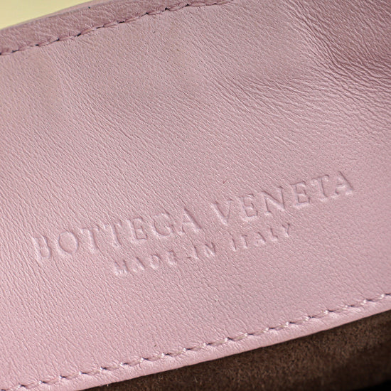 Bottega Veneta Pink Intrecciato Olimpia Baby Bag