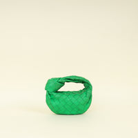 Bottega Veneta Green Intrecciato Candy Jodie Bag