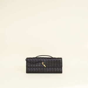 Bottega Veneta Fondant Intrecciato Andiamo Clutch