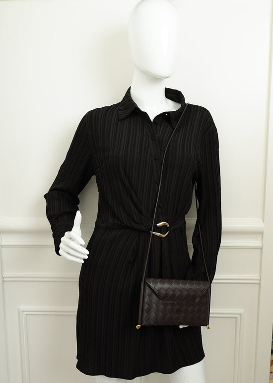 Bottega Veneta Fondant Intrecciato Solstice Phone Pouch-Bottega Veneta-THE CLOSET