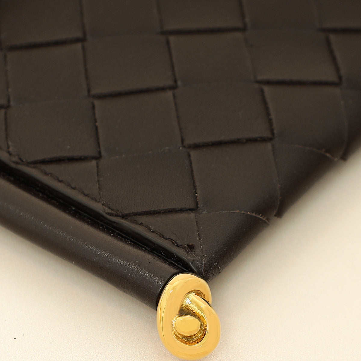 Bottega Veneta Fondant Intrecciato Solstice Phone Pouch-Bottega Veneta-THE CLOSET