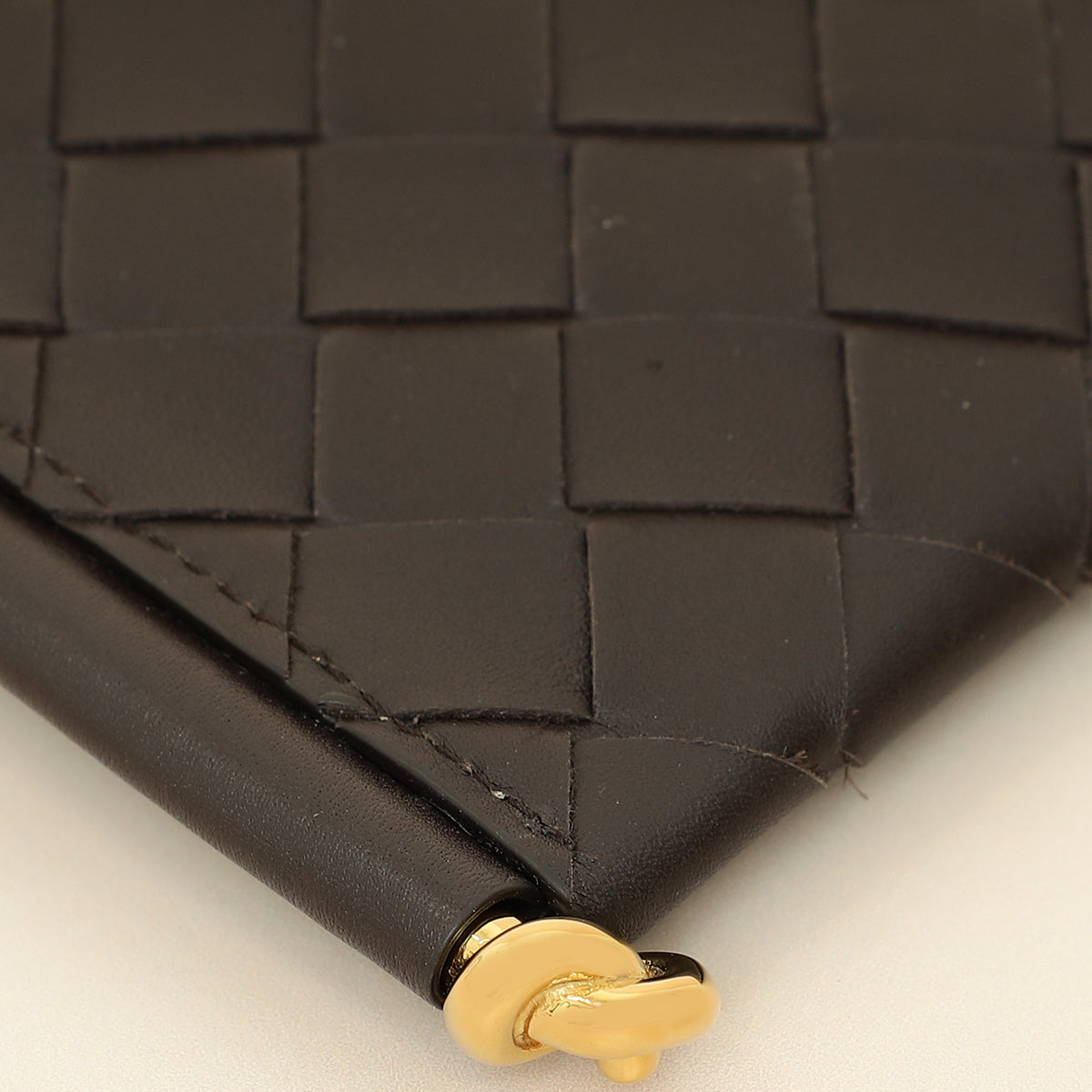 Bottega Veneta Fondant Intrecciato Solstice Phone Pouch-Bottega Veneta-THE CLOSET