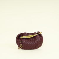 Bottega Veneta Barolo Intrecciato Sardine Chain Bag