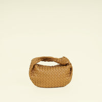 Bottega Veneta Camel Intrecciato Nappa Jodie Small Bag