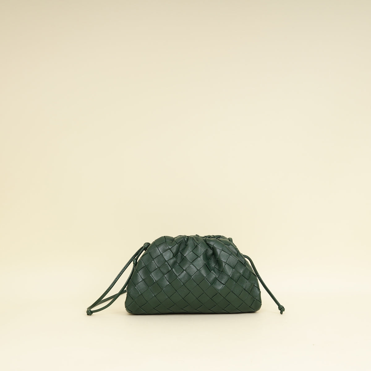 Bottega Veneta Raintree Intrecciato Mini Pouch-Bottega Veneta-THE CLOSET