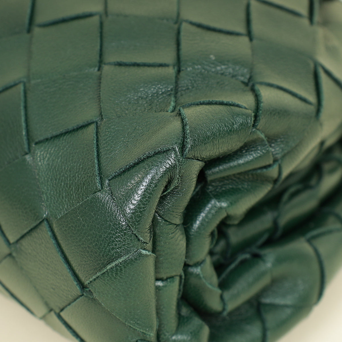 Bottega Veneta Raintree Intrecciato Mini Pouch-Bottega Veneta-THE CLOSET