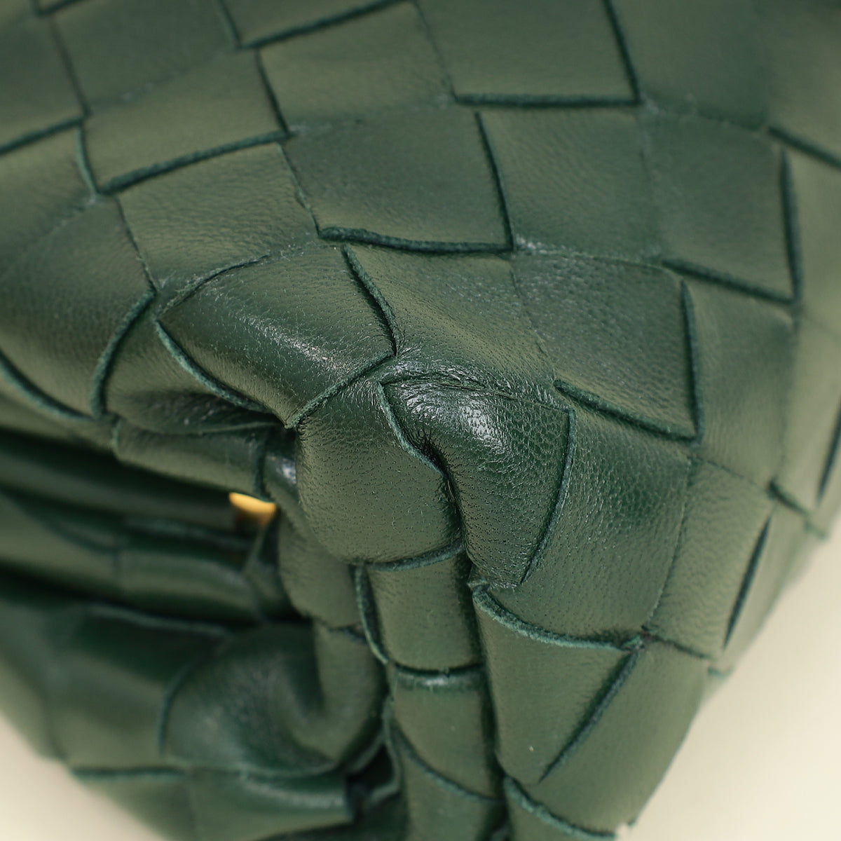 Bottega Veneta Raintree Intrecciato Mini Pouch-Bottega Veneta-THE CLOSET