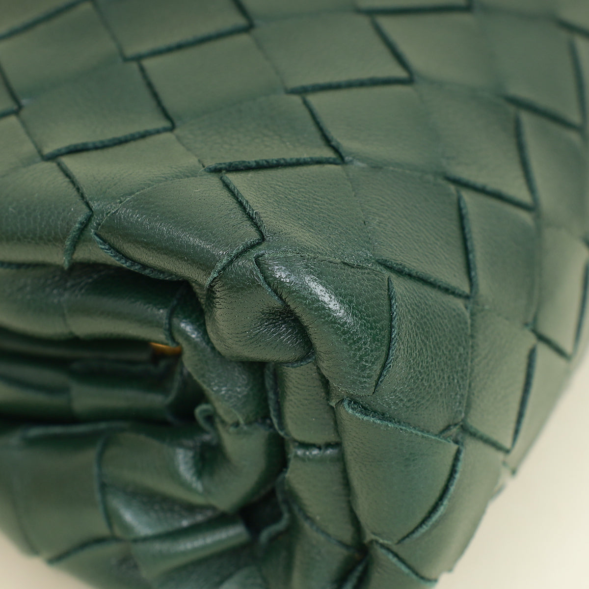 Bottega Veneta Raintree Intrecciato Mini Pouch-Bottega Veneta-THE CLOSET