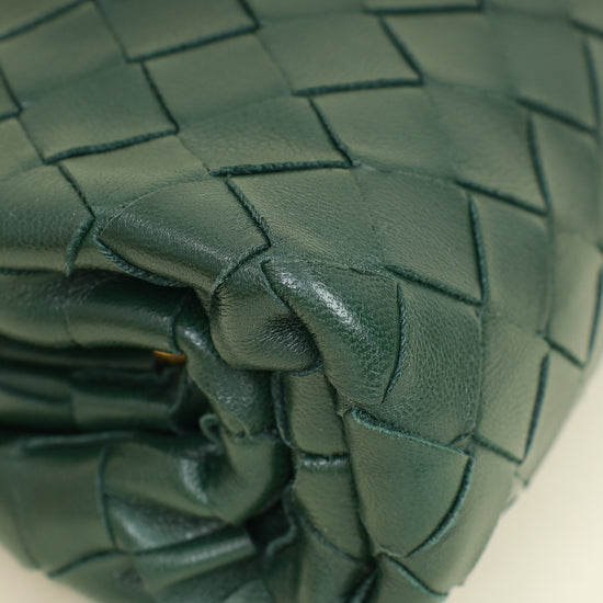 Bottega Veneta Raintree Intrecciato Mini Pouch-Bottega Veneta-THE CLOSET