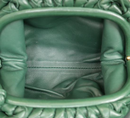 Bottega Veneta Raintree Intrecciato Mini Pouch-Bottega Veneta-THE CLOSET