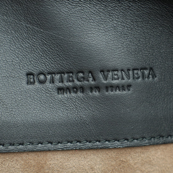 Bottega Veneta Black Intrecciato Nappa Olimpia Medium Shoulder Bag