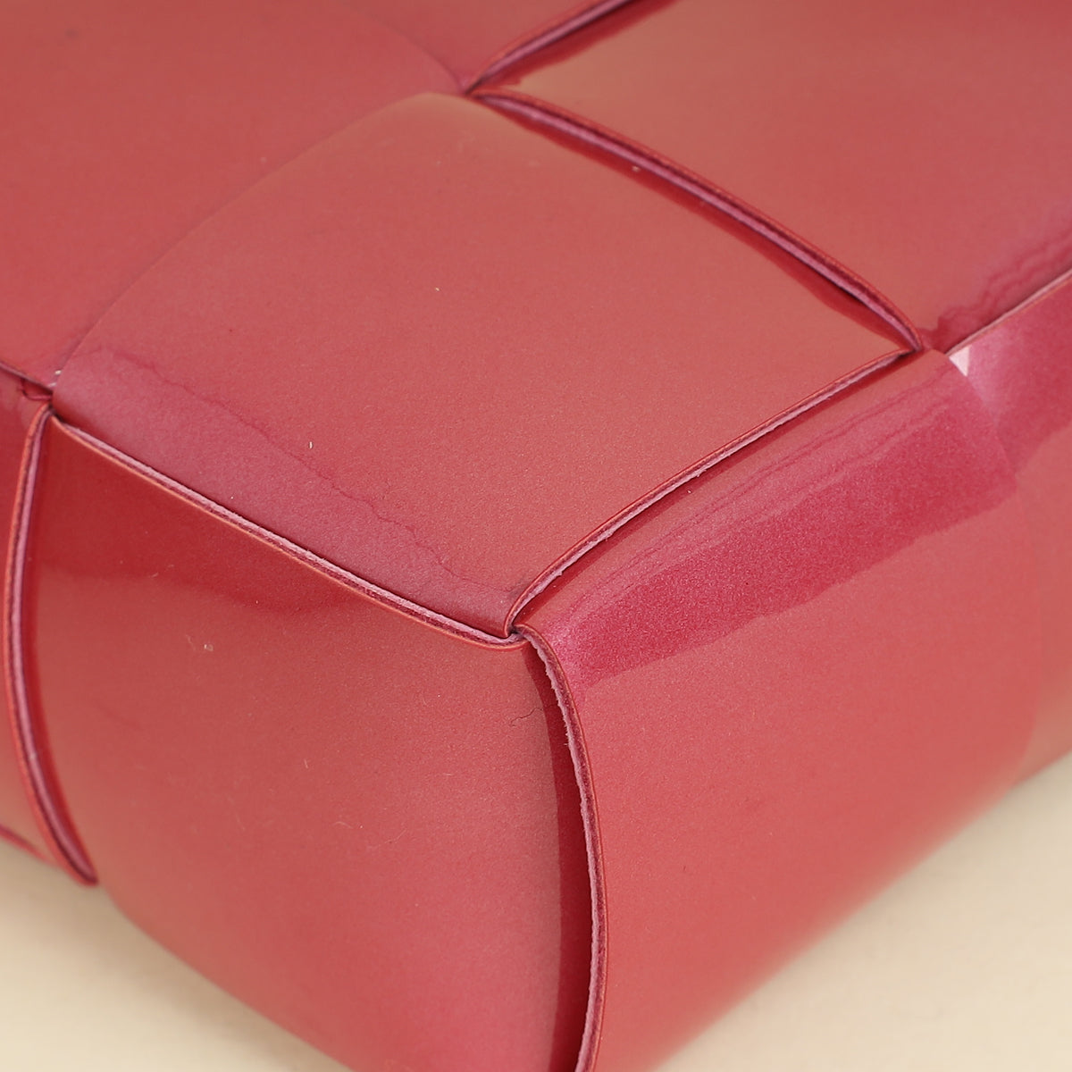 Bottega Veneta Azalea Metallic Intreccio Pouch