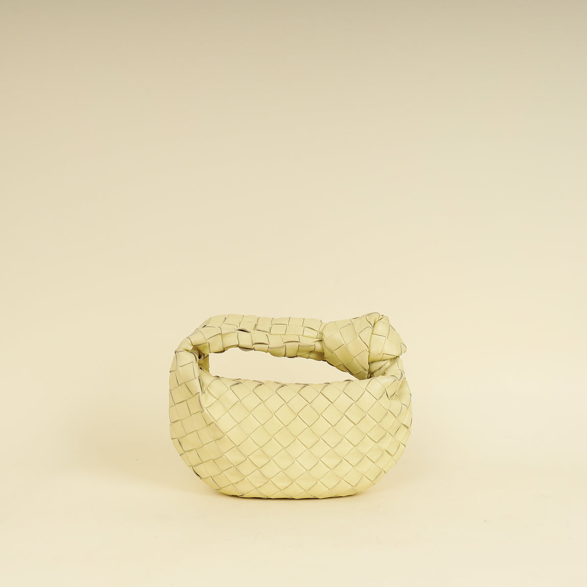 Bottega Veneta Yellow Butter Intrecciato Jodie Mini Bag-Bottega Veneta-THE CLOSET