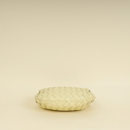 Bottega Veneta Yellow Butter Intrecciato Jodie Mini Bag-Bottega Veneta-THE CLOSET
