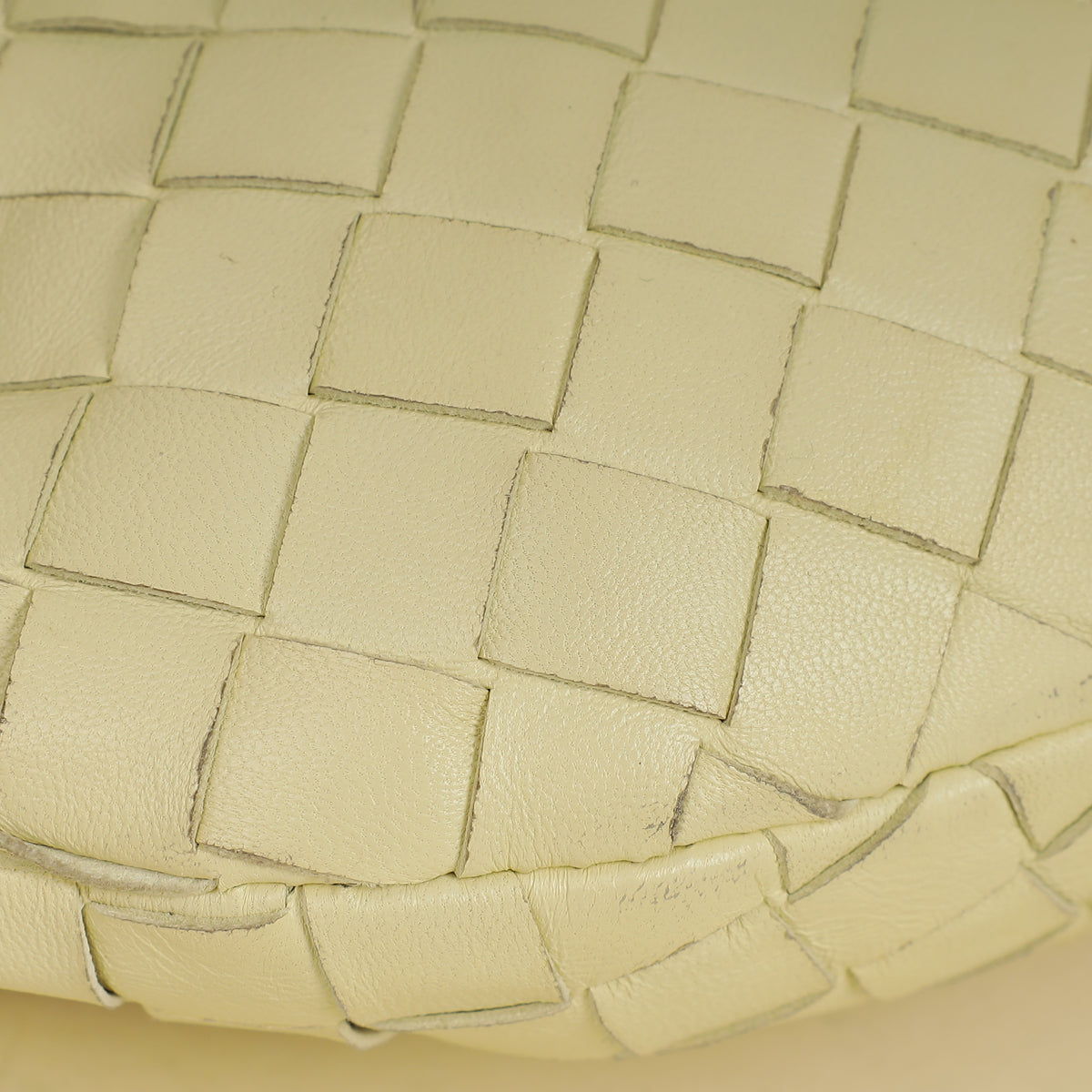 Bottega Veneta Yellow Butter Intrecciato Jodie Mini Bag-Bottega Veneta-THE CLOSET