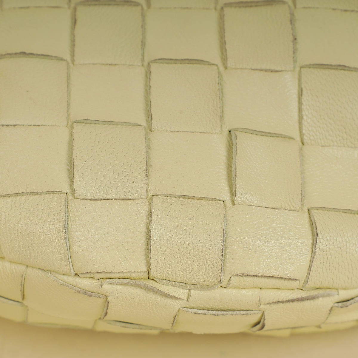 Bottega Veneta Yellow Butter Intrecciato Jodie Mini Bag-Bottega Veneta-THE CLOSET