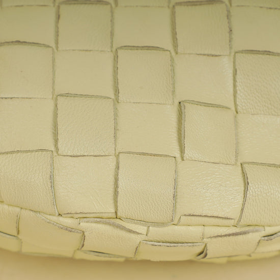 Bottega Veneta Yellow Butter Intrecciato Jodie Mini Bag-Bottega Veneta-THE CLOSET