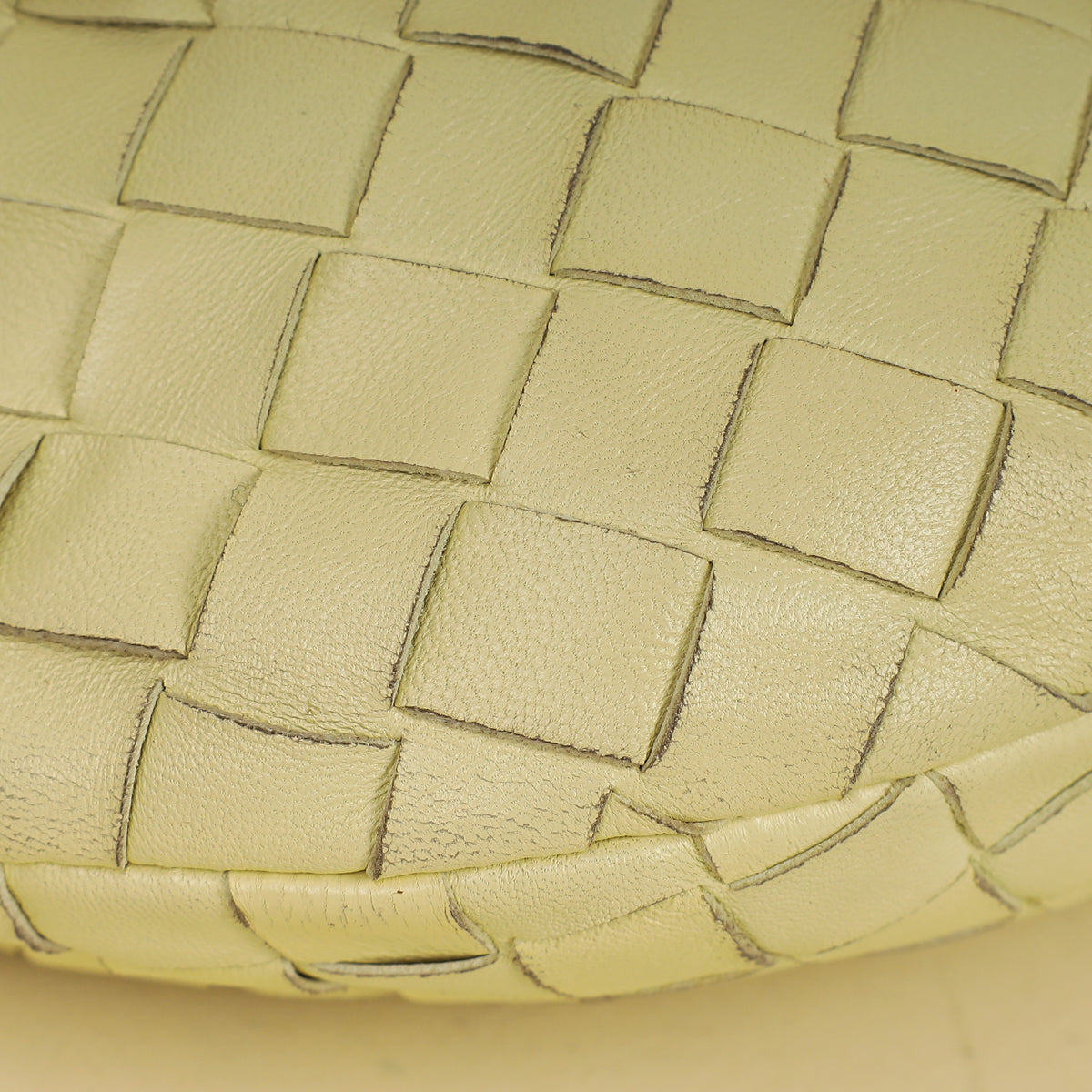 Bottega Veneta Yellow Butter Intrecciato Jodie Mini Bag-Bottega Veneta-THE CLOSET