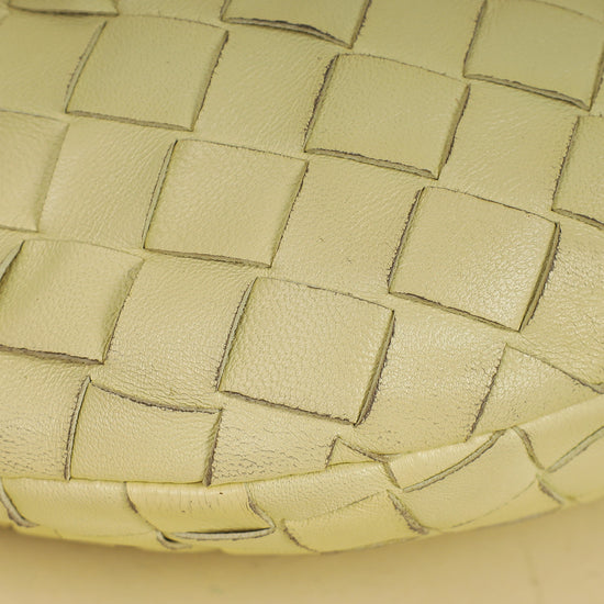 Bottega Veneta Yellow Butter Intrecciato Jodie Mini Bag-Bottega Veneta-THE CLOSET