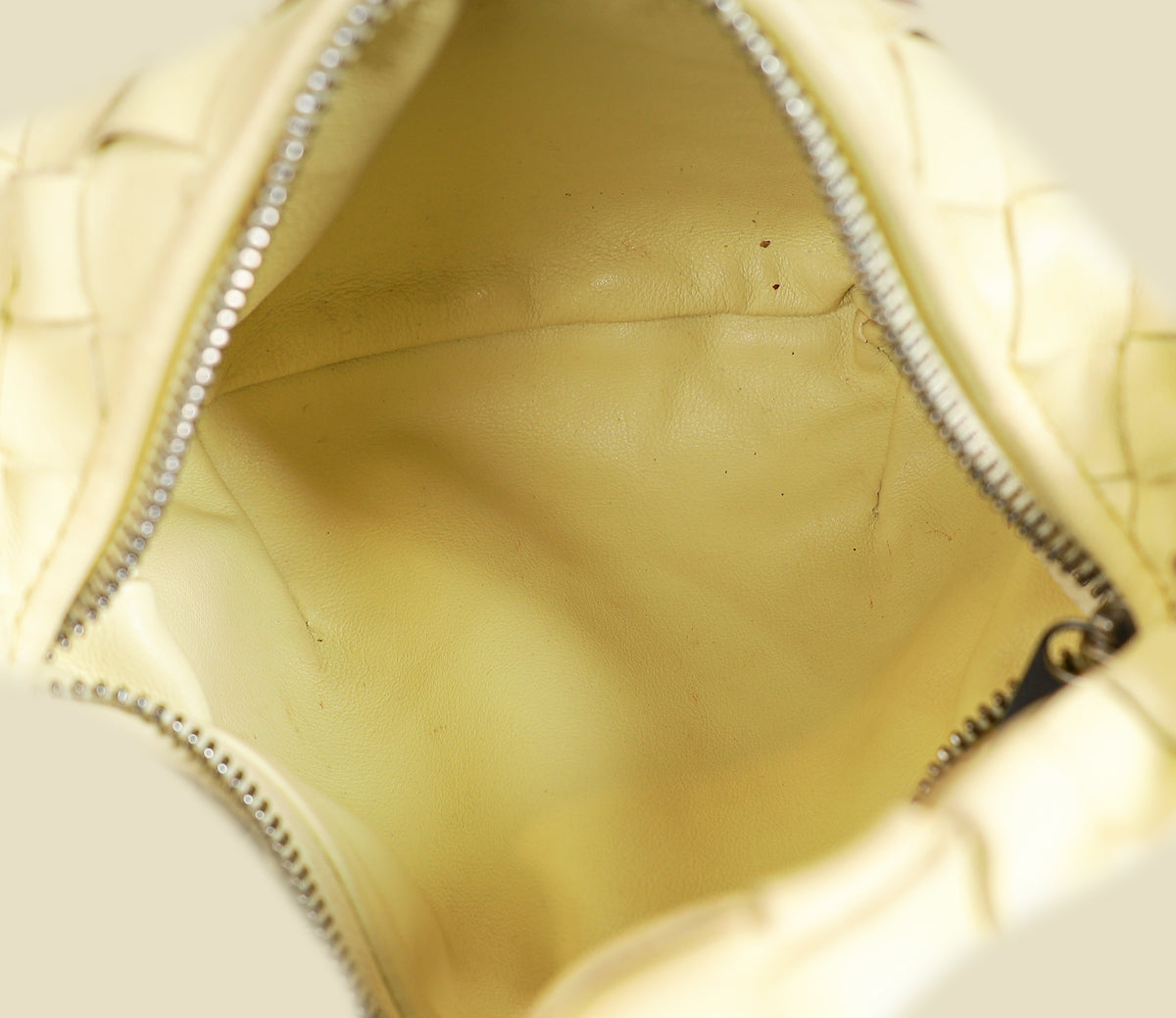 Bottega Veneta Yellow Butter Intrecciato Jodie Mini Bag-Bottega Veneta-THE CLOSET