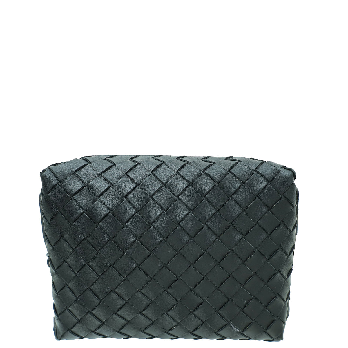 Bottega Veneta Black Intrecciato Nappa Loop Camera Small Bag-Bottega Veneta-THE CLOSET