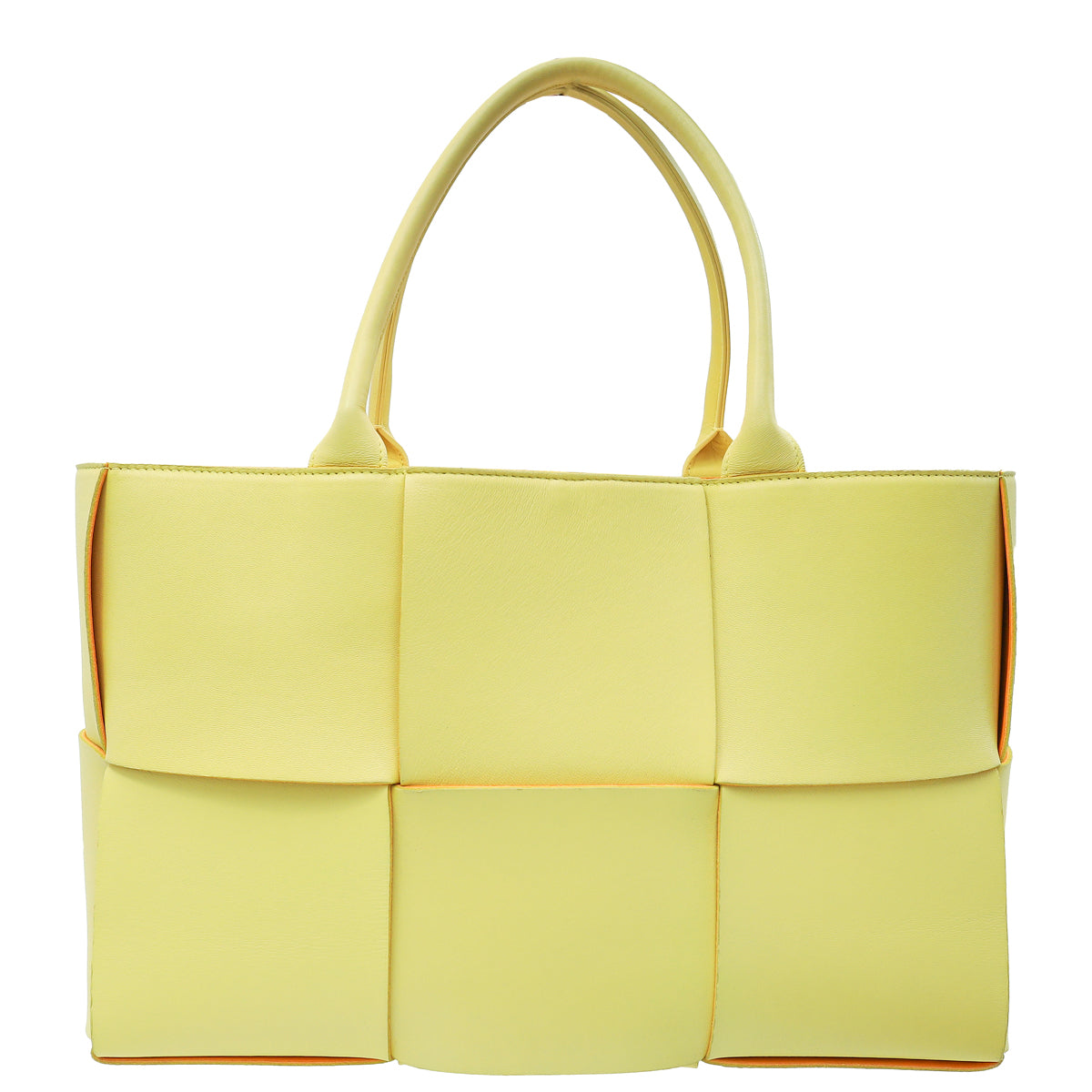 Bottega Veneta Bicolor Maxi Intrecciato Arco Tote Medium Bag-Bottega Veneta-THE CLOSET