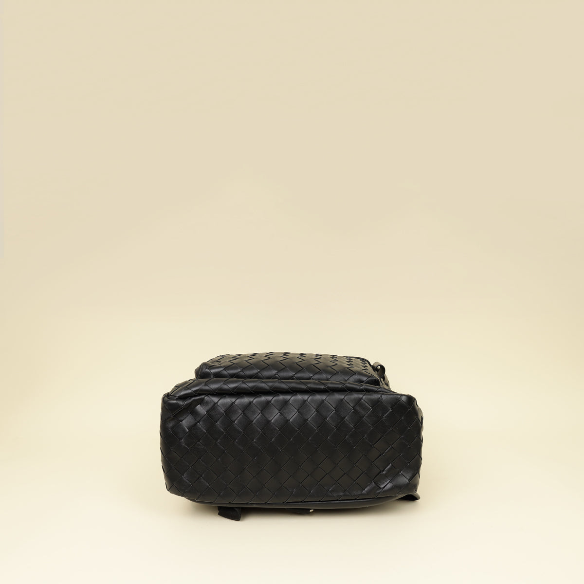 Bottega Veneta Black Intrecciato Backpack Bag-Bottega Veneta-THE CLOSET
