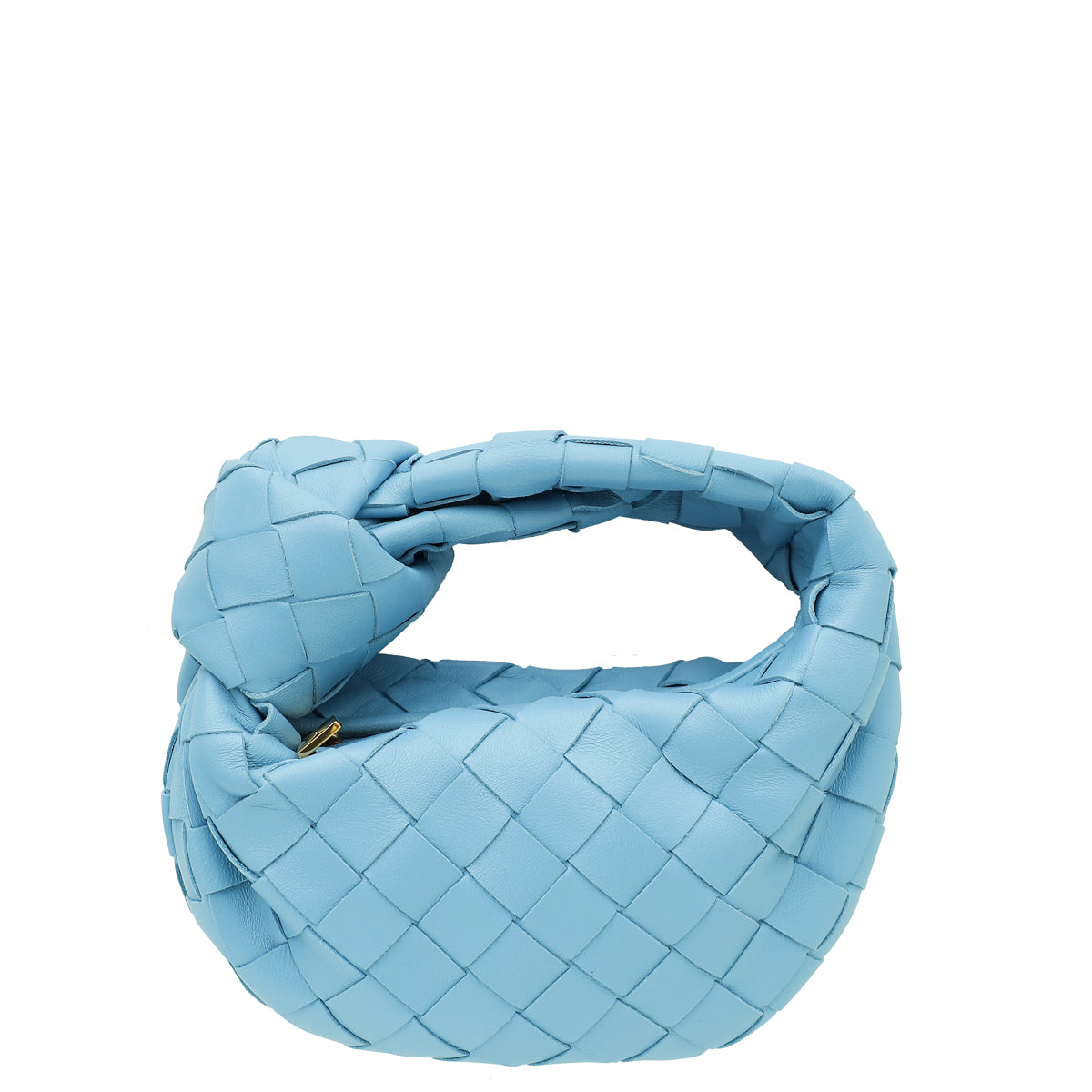 Bottega Venete Windswept Blue Intrecciato Nappa Candy Jodie Bag-Bottega Veneta-THE CLOSET