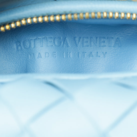 Bottega Venete Windswept Blue Intrecciato Nappa Candy Jodie Bag