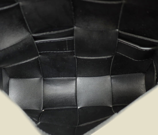 Bottega Veneta Black Cassette Small Convertible Belt Bag