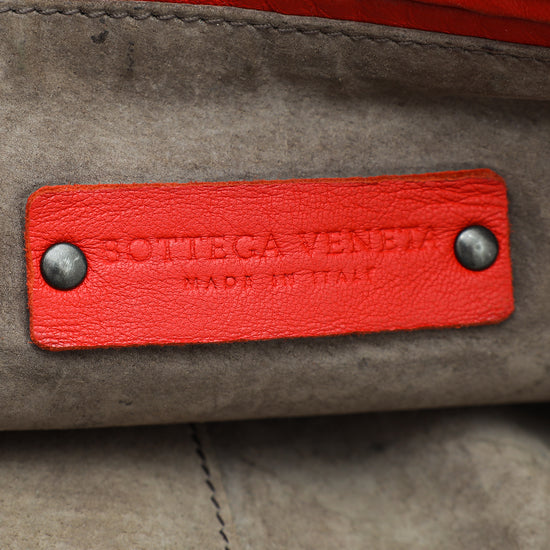 Bottega Veneta Metallic Intrecciato Leather Nodini Crossbody Bag For Sale  at 1stDibs