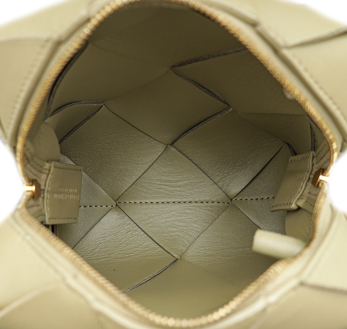 Bottega Veneta Travertine Intrecciato Nappa Cassette Camera Small Bag-Bottega Veneta-THE CLOSET