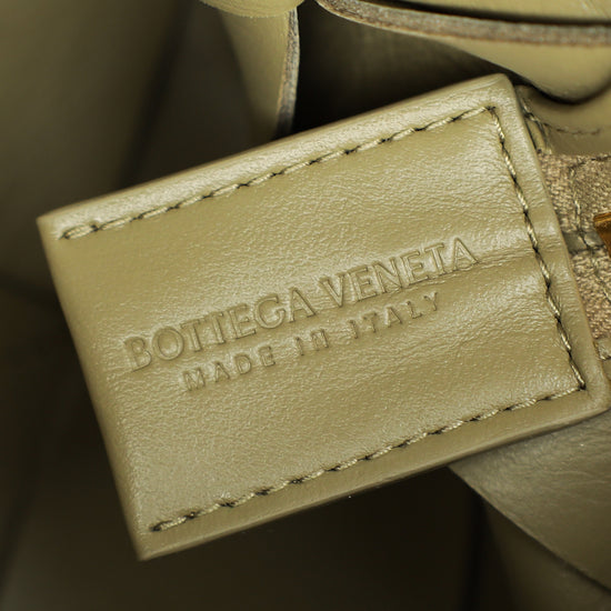 Bottega Veneta Travertine Intrecciato Nappa Cassette Camera Small Bag-Bottega Veneta-THE CLOSET