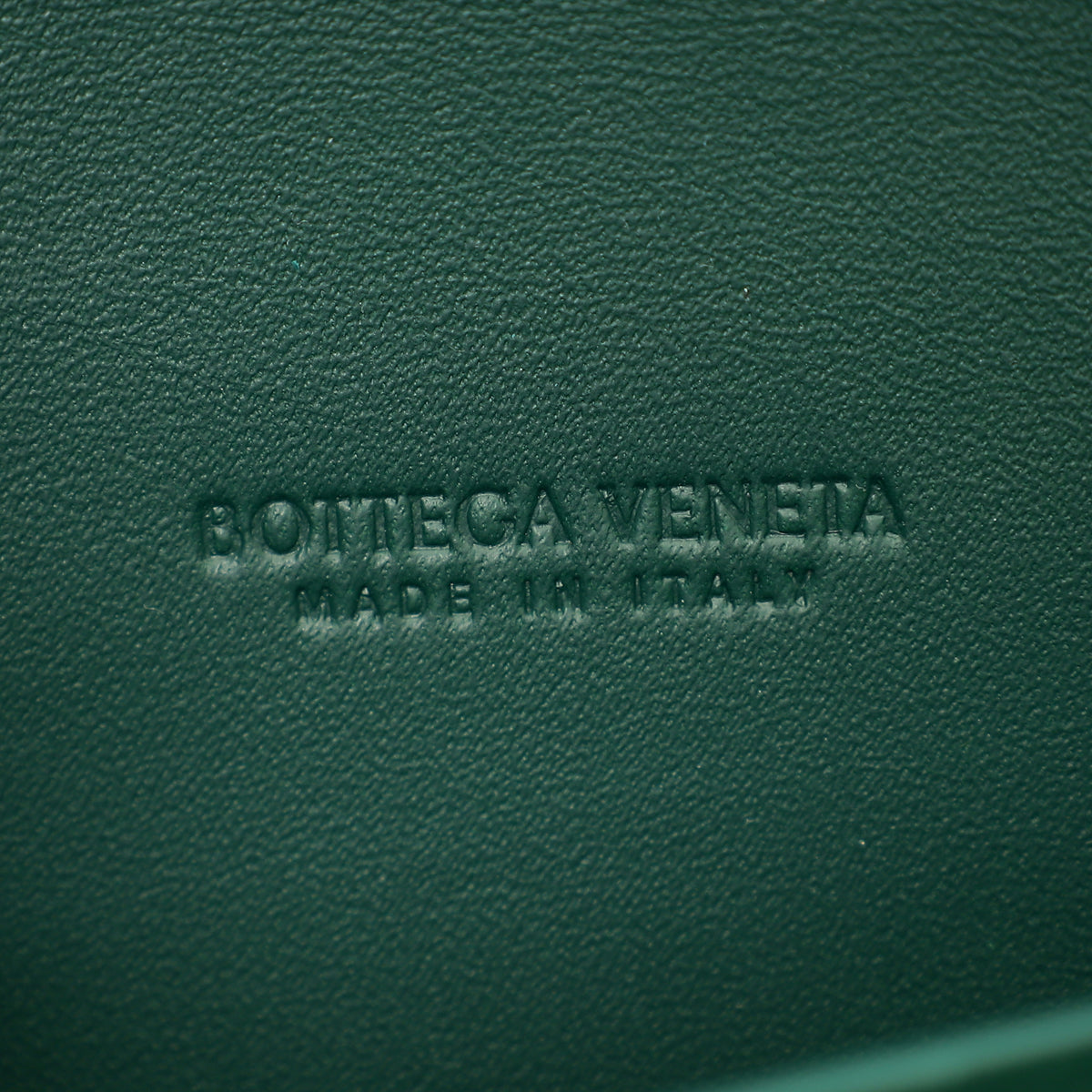Bottega Veneta Metallic Emerald Intrecciato Andiamo Clutch-Bottega Veneta-THE CLOSET