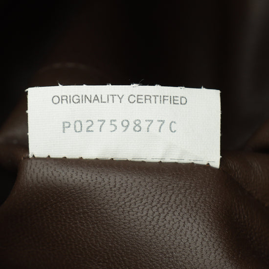 Bottega Veneta Chocolate Intrecciato Ball Top Handle Bag-Bottega Veneta-THE CLOSET