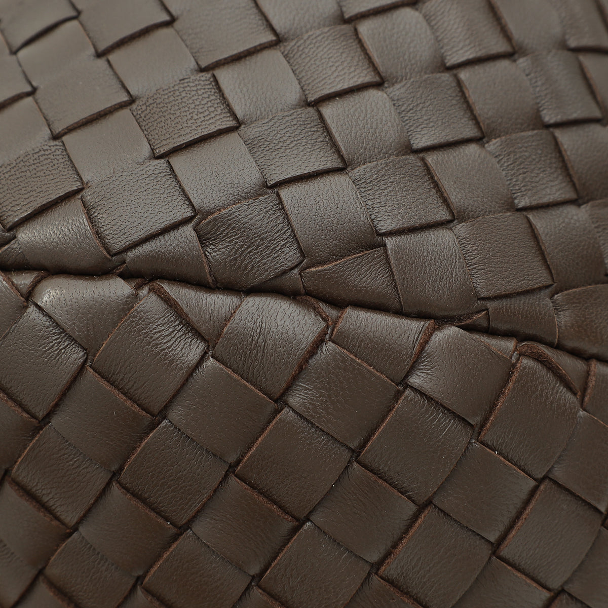 Bottega Veneta Chocolate Intrecciato Ball Top Handle Bag-Bottega Veneta-THE CLOSET