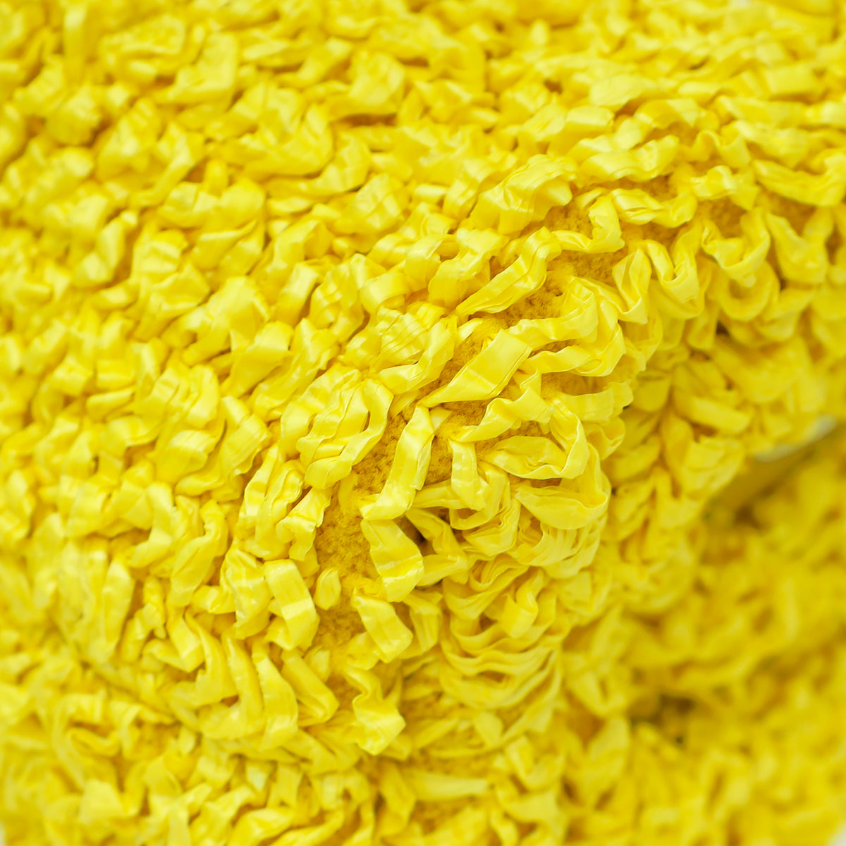 Bottega Veneta Yellow Boucle Curly Raffia The Mini Pouch Bag