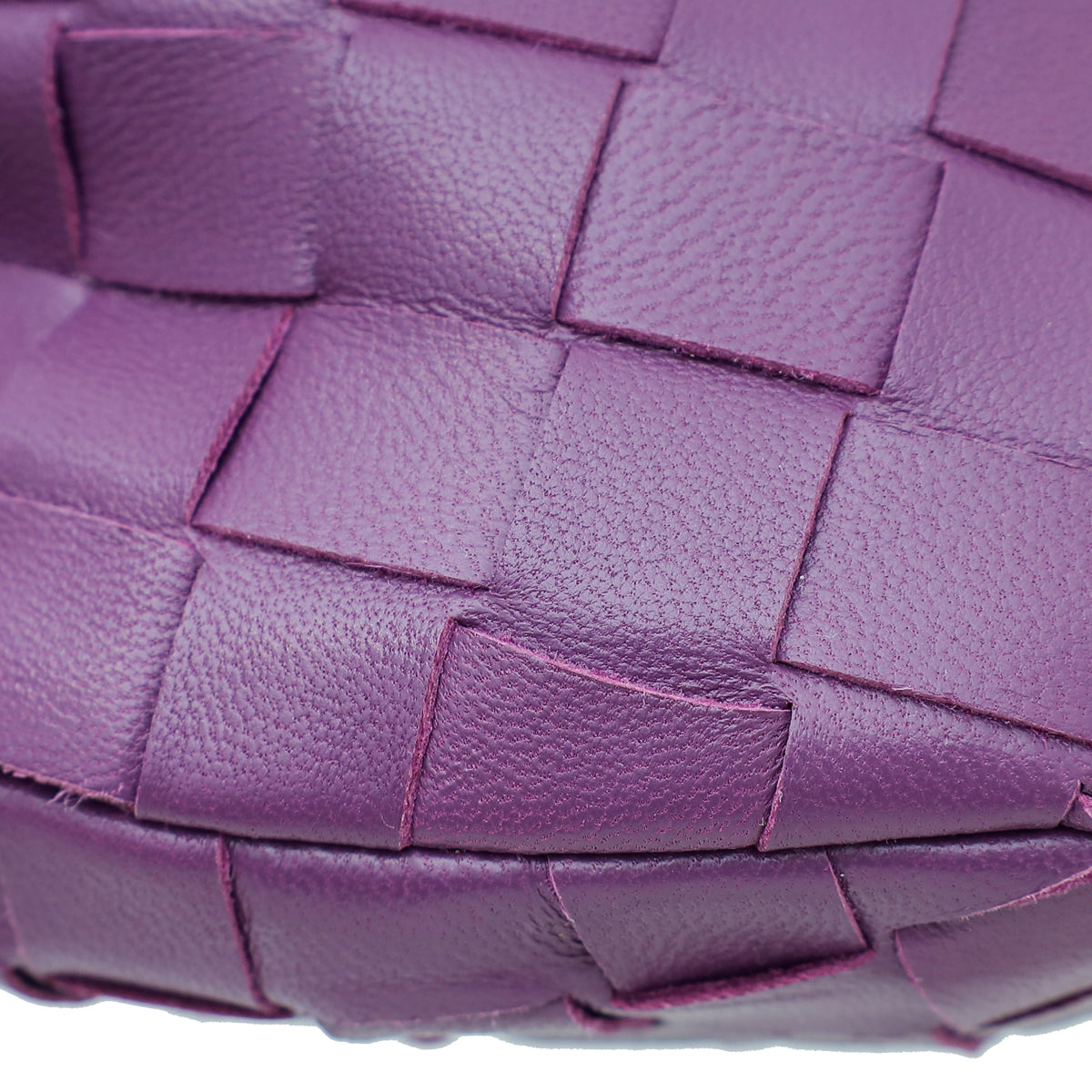 Bottega Veneta Egg Plant Intrecciato Nappa Mini Jodie Bag