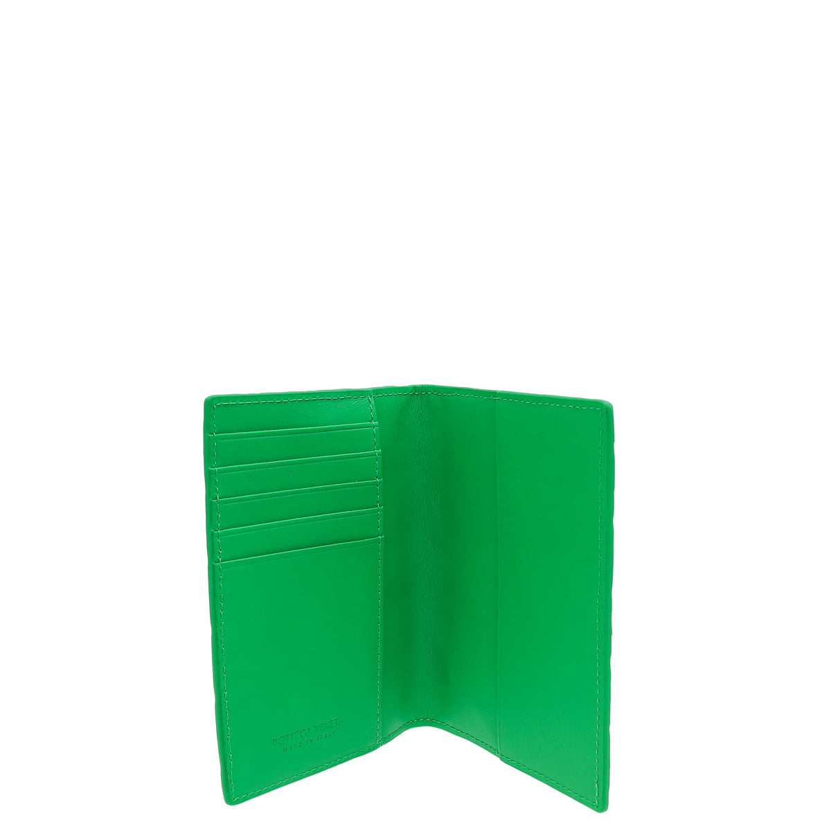 Bottega Veneta Parakeet Intrecciato Passport Holder